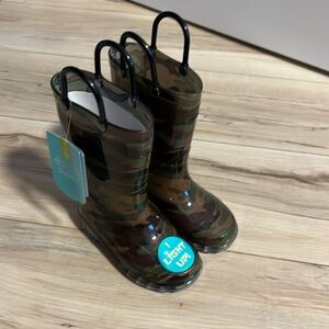 BNWT Western Chief Light Up Rain Boots Toddler Size 7